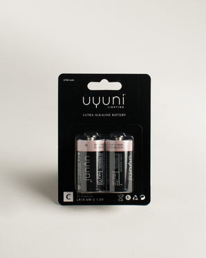 2-pack - C Batteri 1,5V