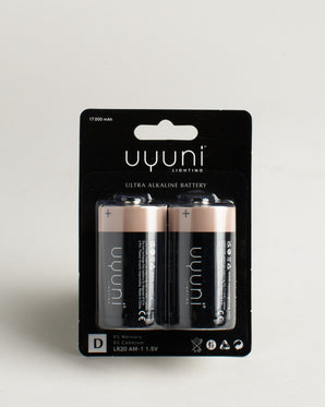 2-pack - D Batteri 1,5V
