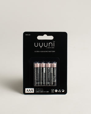 4- pack - AAA Batteri 1,5V