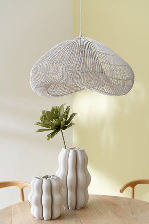 Vas i keramik - Naos, beige large