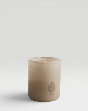 Candle lantern frosted, Sandstone, LED light