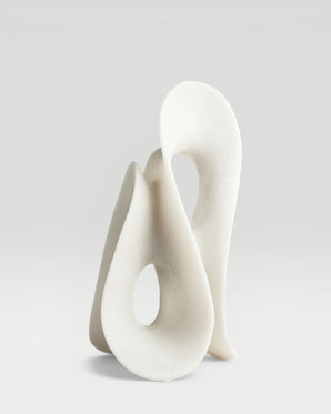 Sculpture – Zazina, cream, 39 cm