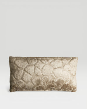 Cushion Beige Giraffe Pattern