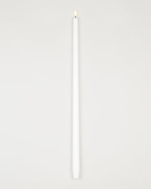 LED-ljus - Tall Taper - vit 75cm