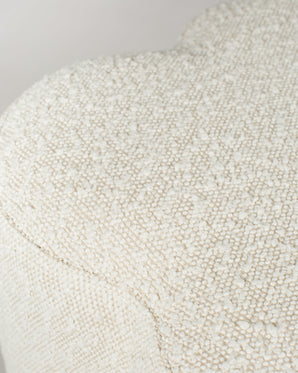 Puff i bouclé - Nalani, creme