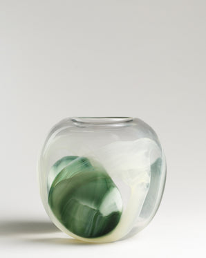 Rund glasvas - Livy, small