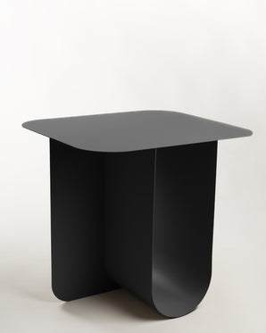 Sidobord i metall - Square, svart