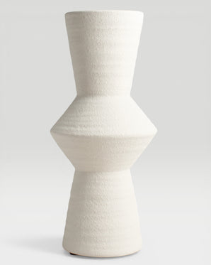 Vase cream deco