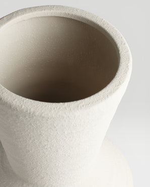 Vase cream deco