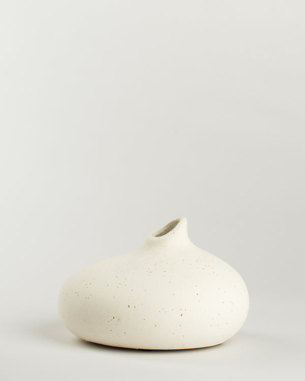 Vas Assago - keramik, creme, small